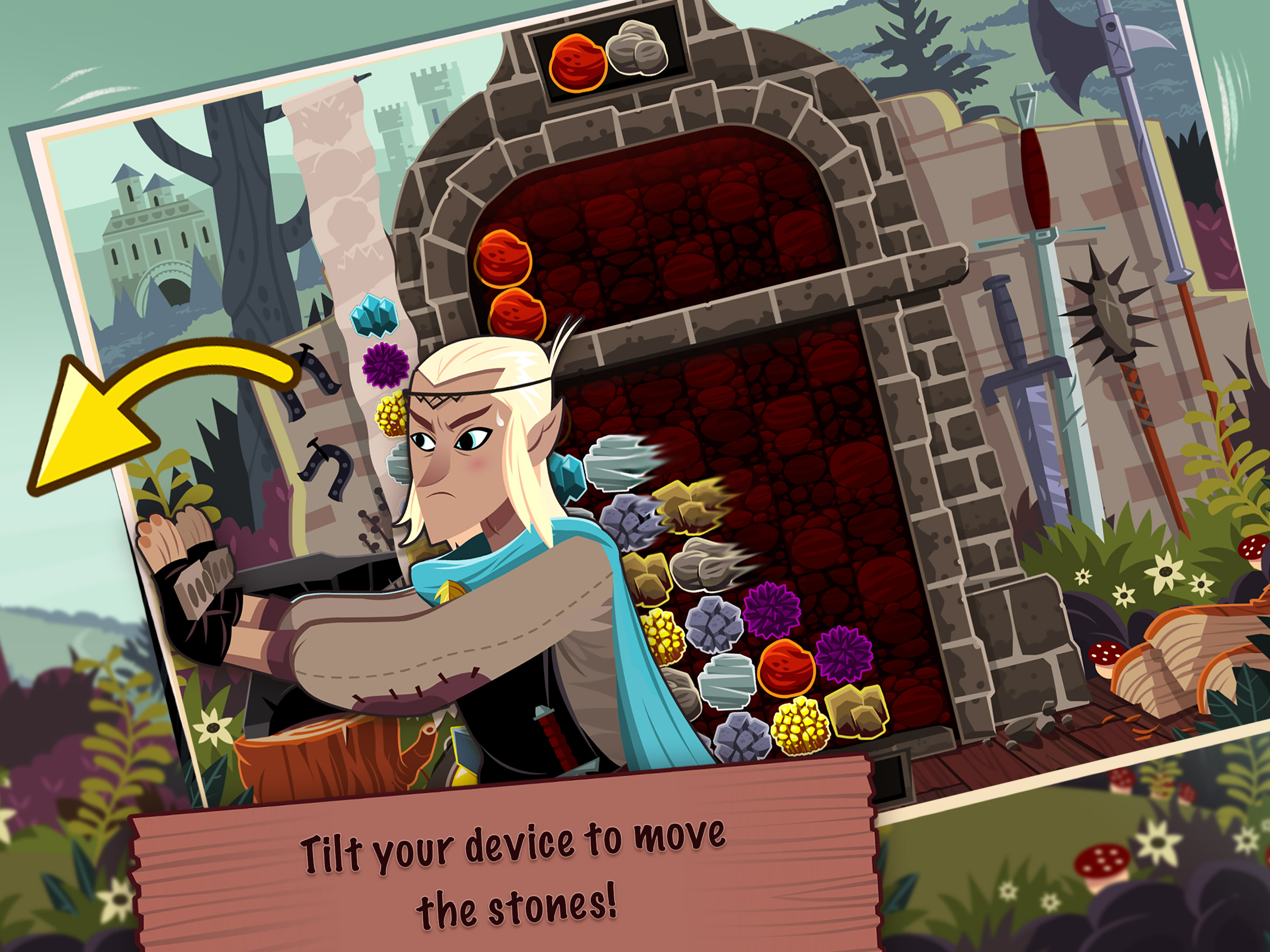 Elfcraft - Match 3 Stones screenshot 10