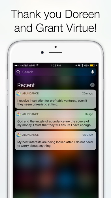Abundance Angels Guidance -Doreen & Grant Virtue Screenshot 5