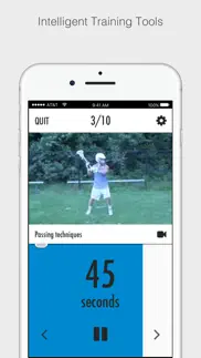 lacrosse training iphone screenshot 3