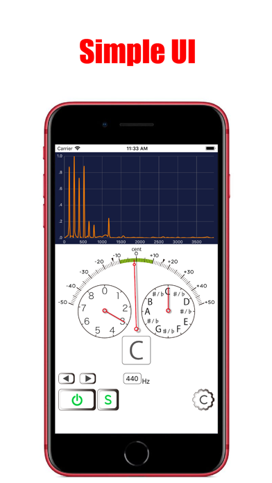 Tonegraph 楽器用チューナーのおすすめ画像4