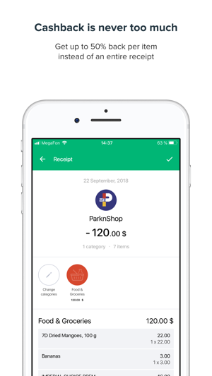 Yepy - cashback for receipts(圖2)-速報App