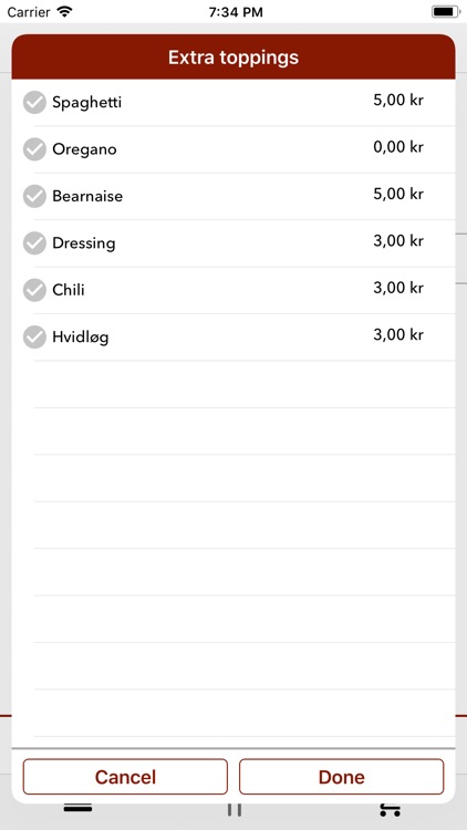 Peach-Pit Pizza, Kolding screenshot-4