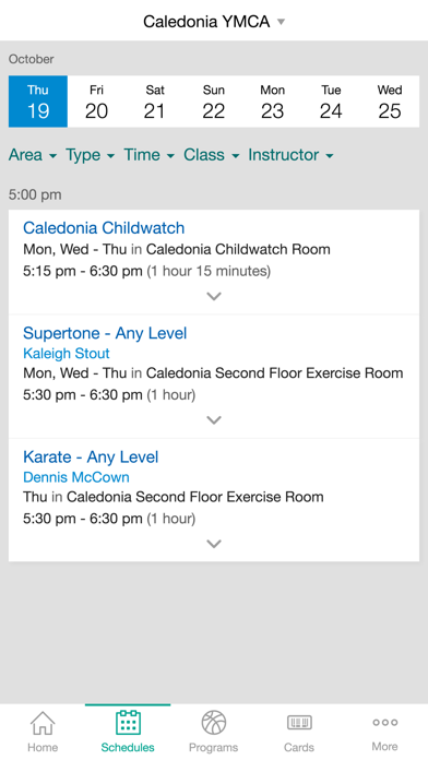Frank P Phillips Memorial YMCA screenshot