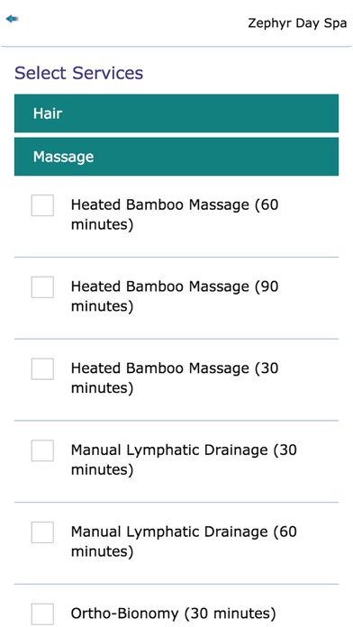 Screenshot #3 pour MyAppointments Client