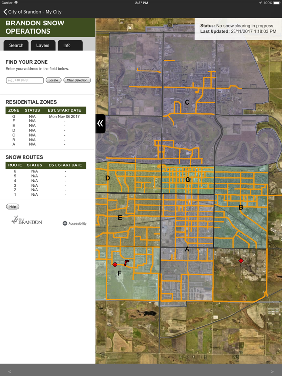 Screenshot #6 pour City of Brandon - My City