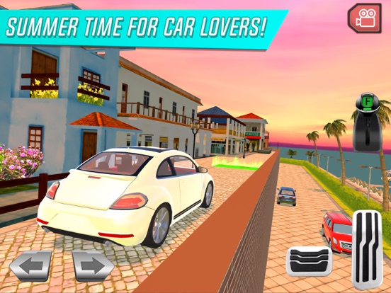 My Holiday Car: Sunrise City iPad app afbeelding 1