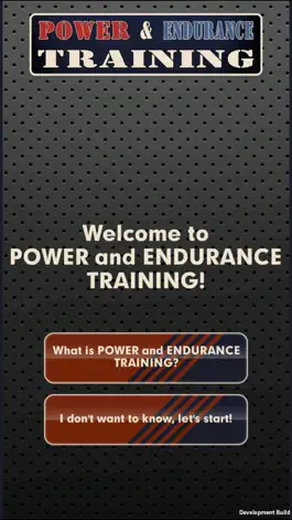 Game screenshot Power and Endurance Training mod apk