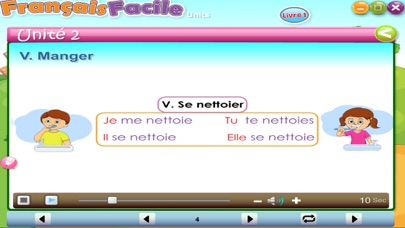 Screenshot #3 pour Francais Facile 1