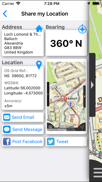 Loch Lomond Maps Offline Screenshot
