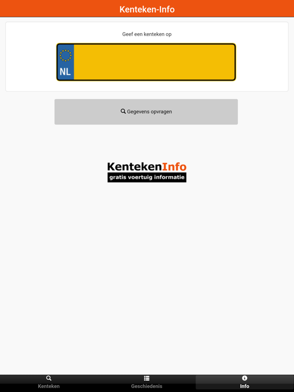 Screenshot #4 pour Kenteken-Info