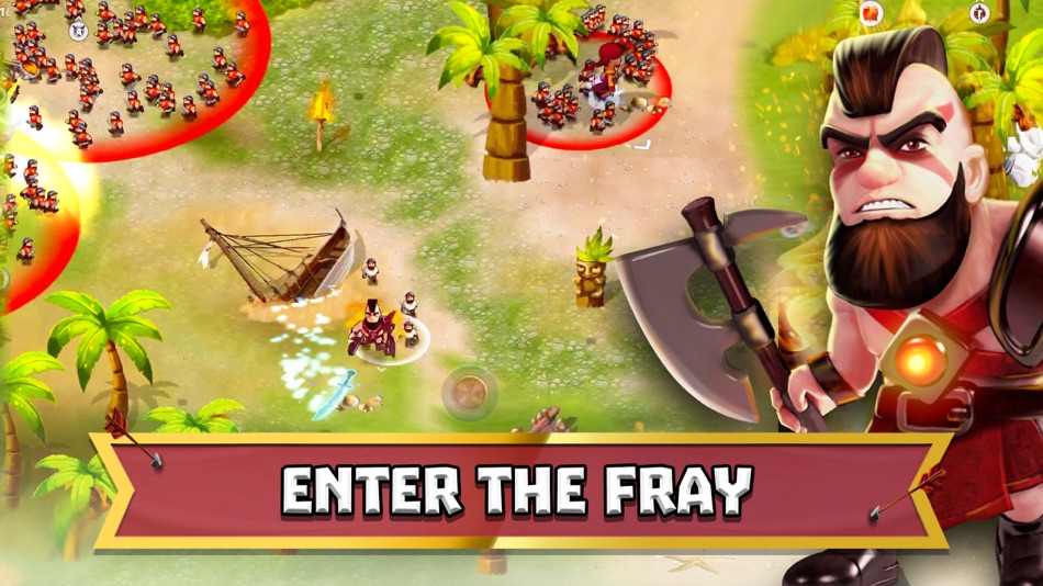 #2. Tiny Armies (iOS) 由: Playstack Ltd