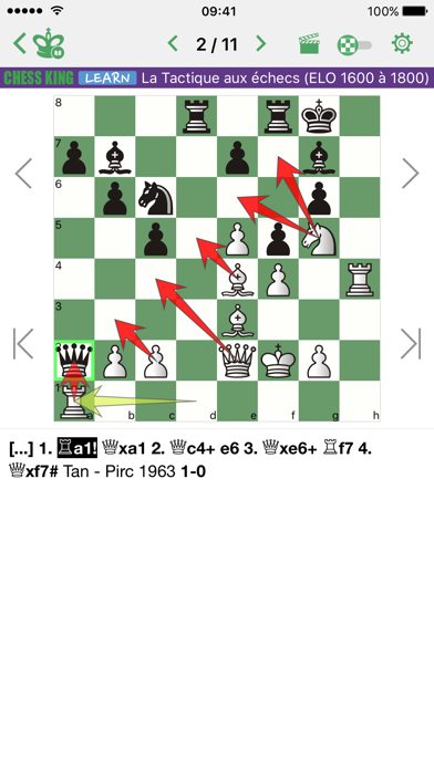 Screenshot #2 pour Tactique aux échecs 1600-1800