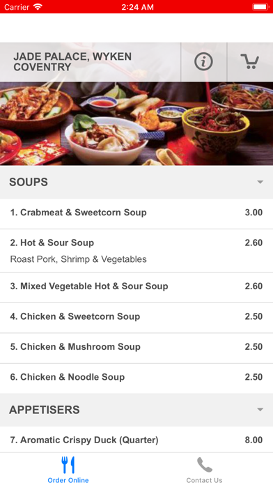 Jade Palace Coventry iPhone screenshot 5 - Food & Drink app