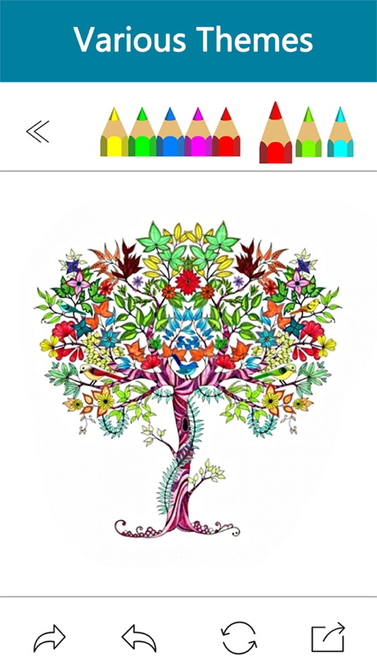 #1. Color Drawing - Coloring Book (iOS) By: 科峰 王
