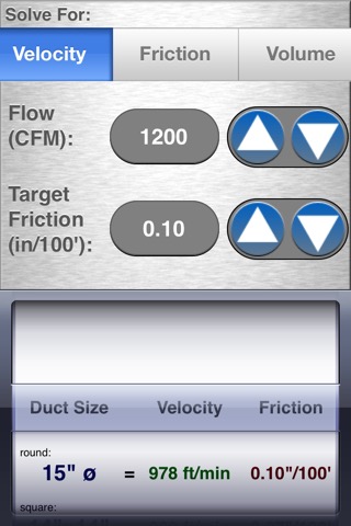 HVAC Duct Size Calculatorのおすすめ画像1