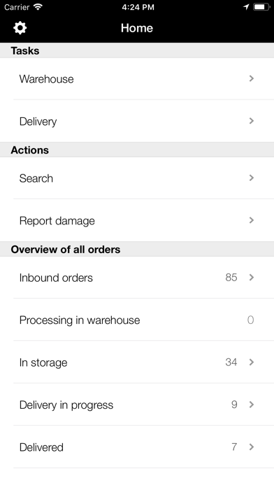 Kitchen Tracker Screenshot
