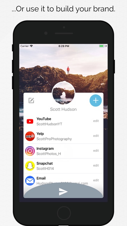 Fling - Easy Contact Sharing screenshot-4