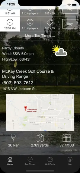Game screenshot McKay Creek Golf Tee Times hack