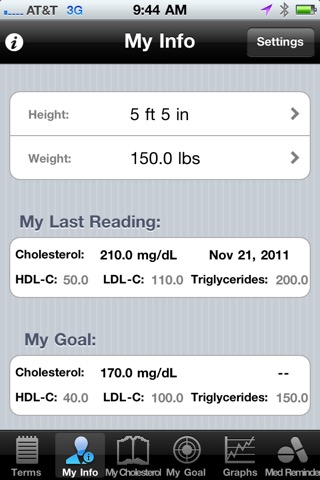 Cholesterol Track-iCholesterolのおすすめ画像5