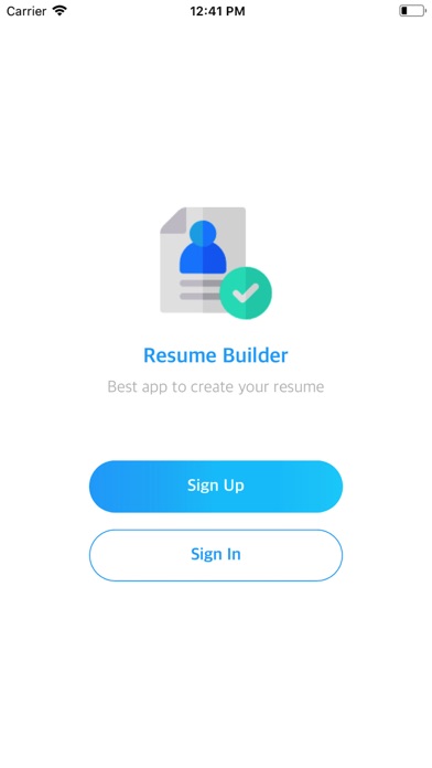 resume builder free app for pc