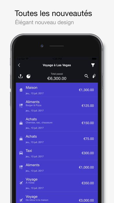 Screenshot #2 pour Expense Manager: Penny