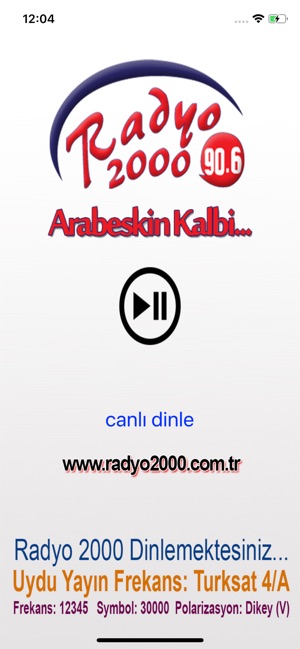 Radyo 2000 90.6 on the App Store