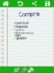 lista de la compra crea notas ipad capturas de pantalla 4