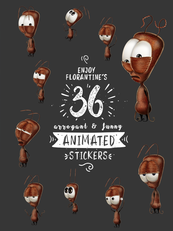 Screenshot #5 pour AntVentor Animated Stickers