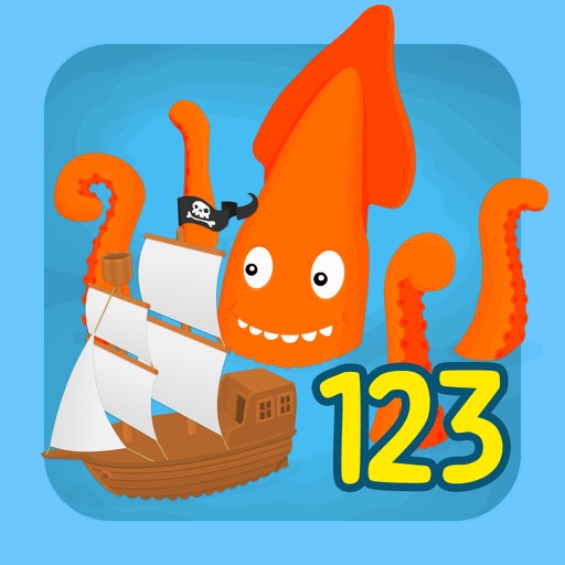 Learn to count 123 pirates iOS App