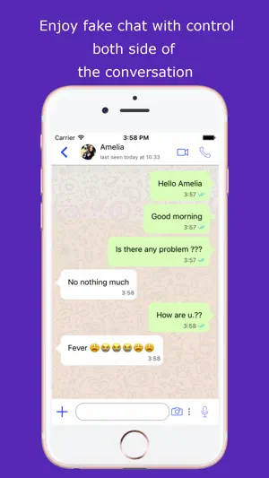 Fake Funny Whats Chat screenshot 3
