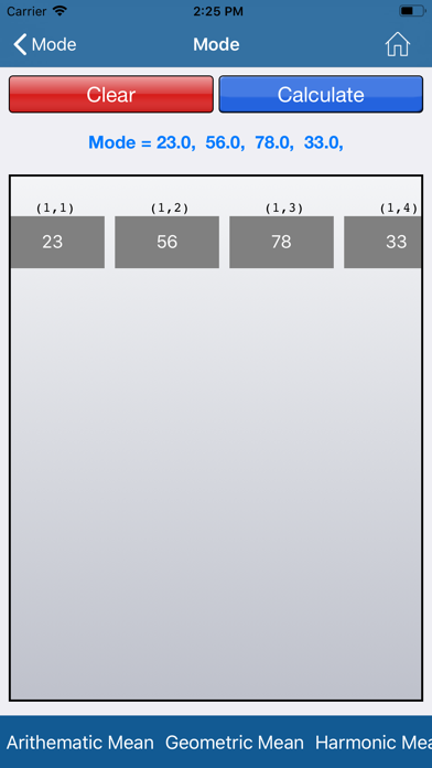 Screenshot #3 pour Statistical Calculator