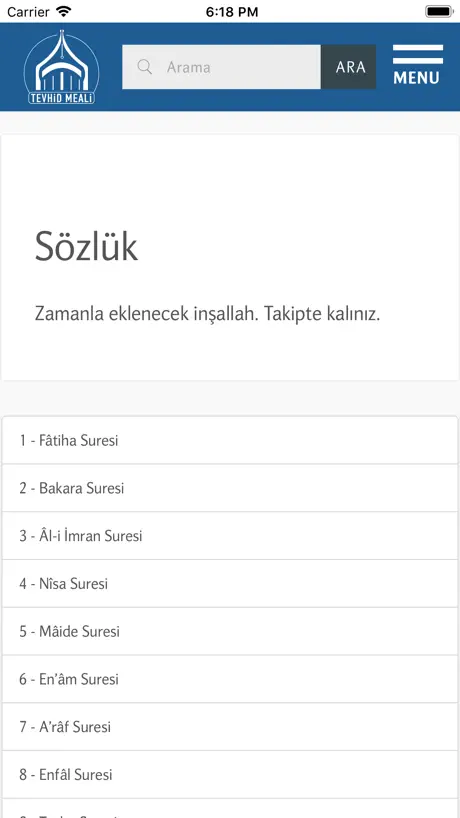 Tevhid Meali