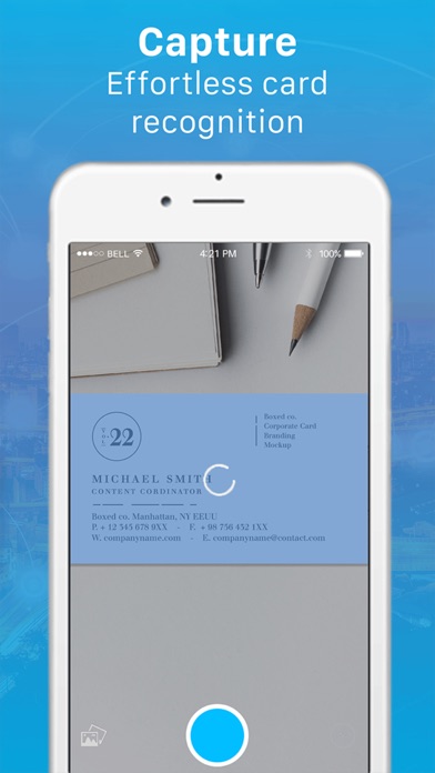 ScanPro Scan Business Cards screenshot 2