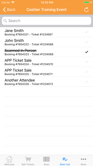 Local Tickets screenshot