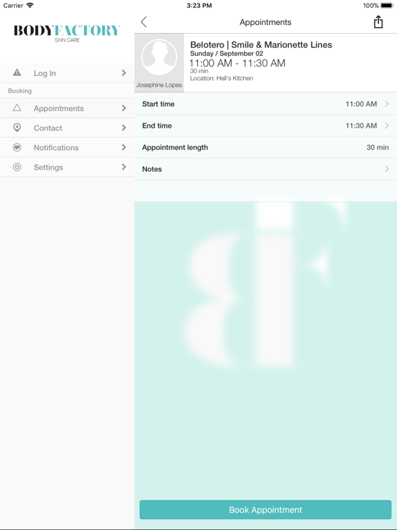 Screenshot #6 pour Body Factory Skin Care