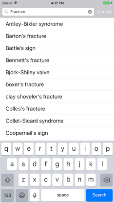 Eponyms (for students) screenshot 3