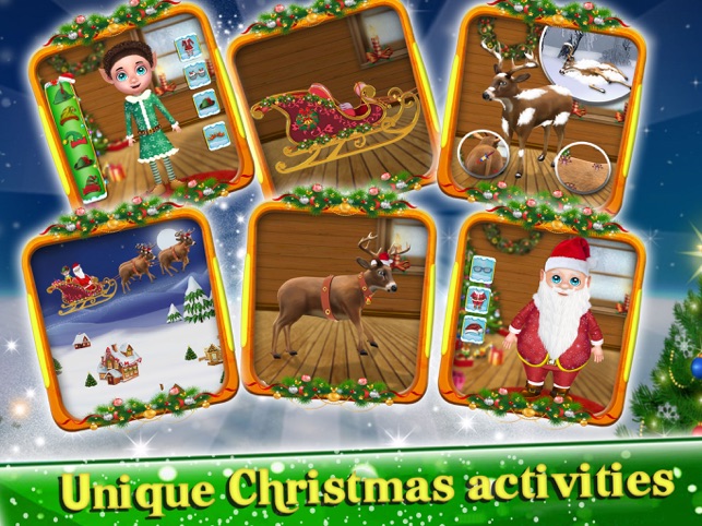  Fotorama Santa's Factory Fast Paced Present Delivery Christmas  Game with Spinning Santa's Sleigh & Gift Chute Holiday Fun Activities for  The Family and Kids Ages 4 and Up 1-2 Player Games 