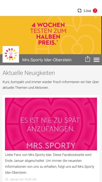 Mrs.Sporty Idar-Oberstein