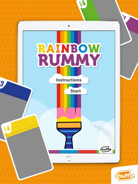 Rainbow Rummy by ShuffleCards