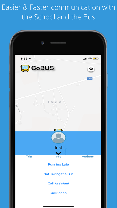 Screenshot #3 pour Go Bus - School bus tracking