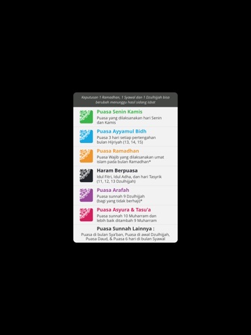 Kalender Puasa screenshot 3