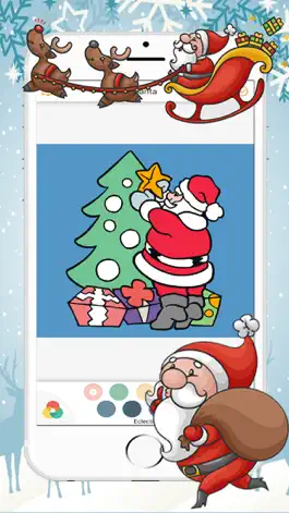 Game screenshot Santa Claus - Merry Christmas Coloring Book hack