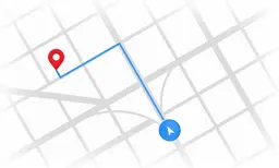 Locate with Google maps app icon