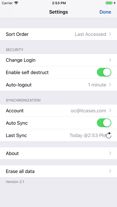 Online Crypto iPhone screenshot 5 - Productivity app