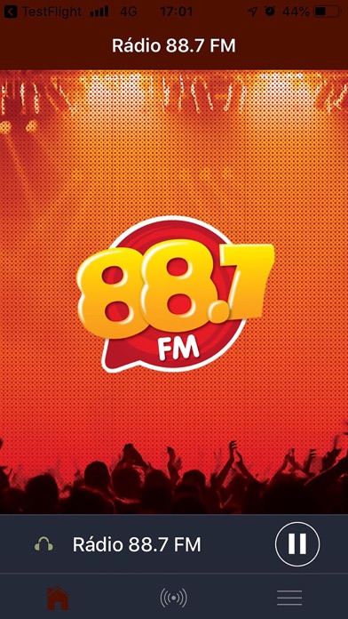 Screenshot #1 pour Rádio 88.7 FM