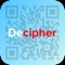 Decipher is a clean and organized QR code scanner app that allows one to quickly scan bar codes and qr codes with an easy to use interface and aesthetic design