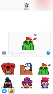 brawl stars animated emojis iphone screenshot 3