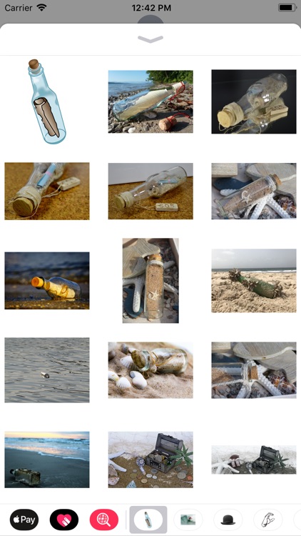 Message In A Bottle Stickers
