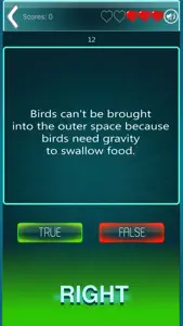 True or False Quiz Trivia Game screenshot #7 for iPhone