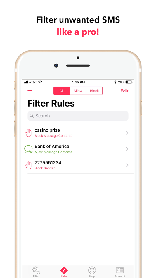 #3. SMS Junk Filter (iOS) 由: RADSense Software
